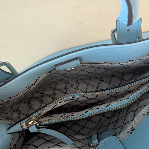 Kate Spade Aqua Blue Satchel - Picture 5 of 16